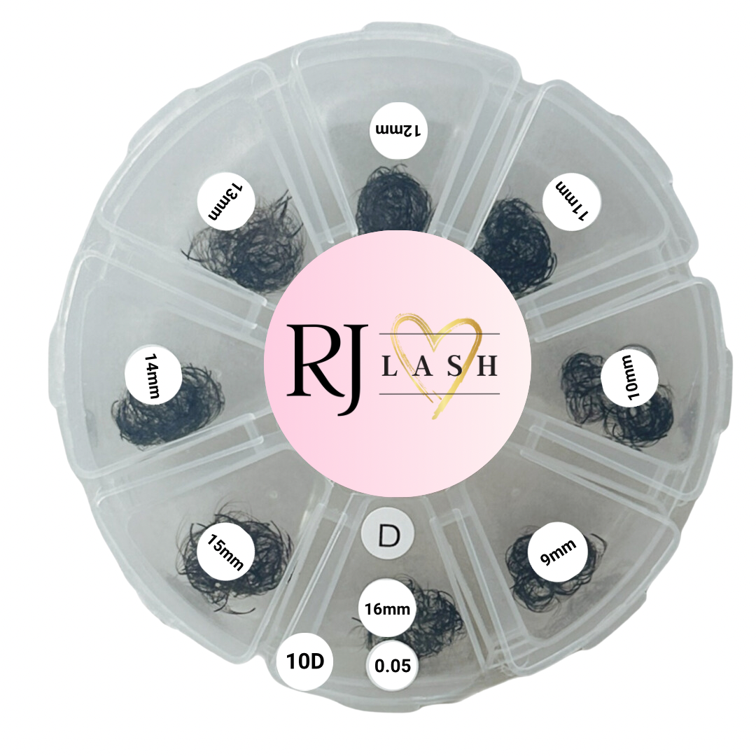 10D Longueurs mixtes 9-16 mm - 0,05 (800 ventilateurs)