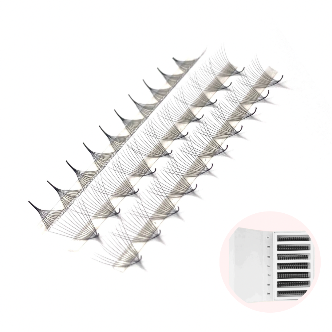 12D, RJ Speed Fans, longueurs mixtes 9 mm-15 mm (800 ventilateurs) Courbure 0,05 D