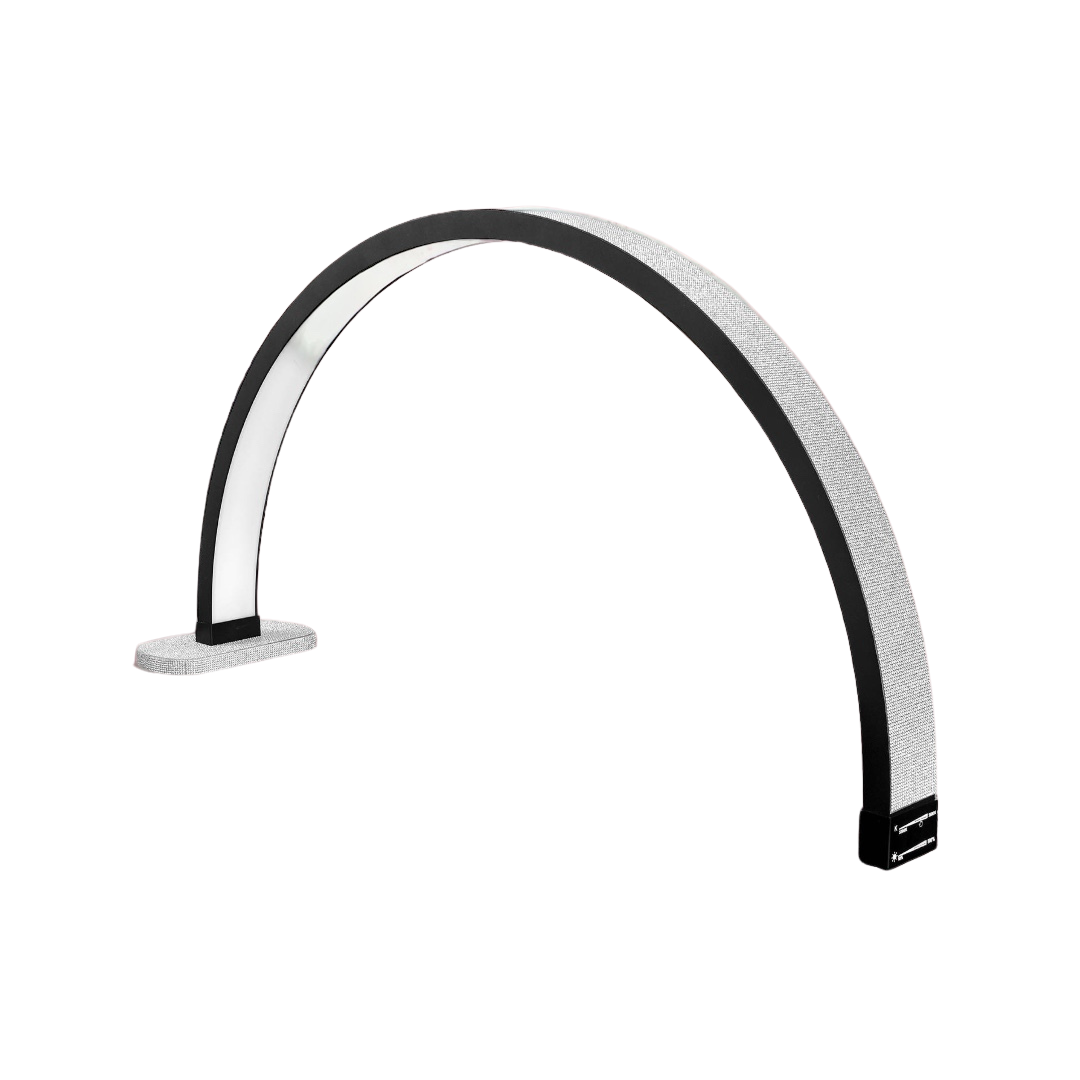 Lampe de bureau Half Moon Diamond 30 pouces - Lampe LED autonome pour ongles