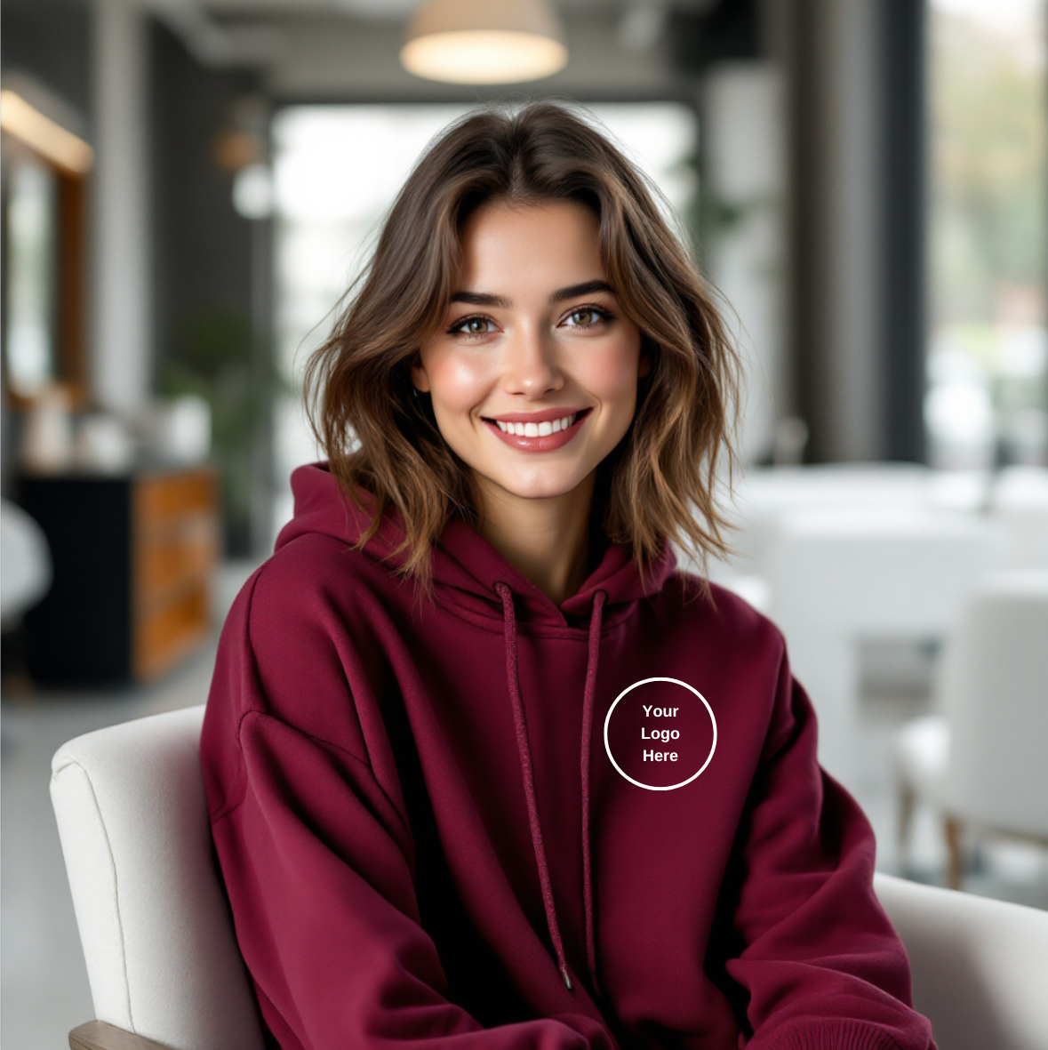 Sweats à capuche personnalisés (devant et dos)