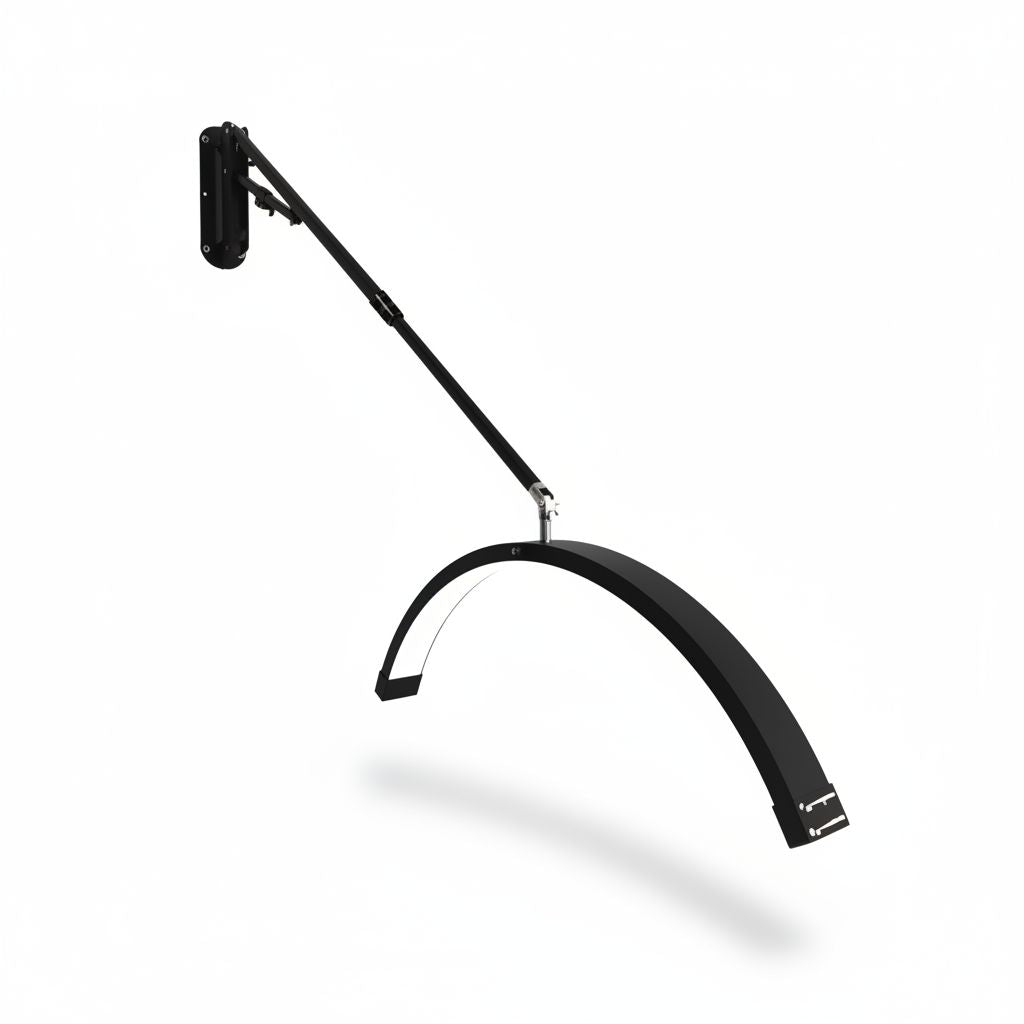 Luminaire décoratif demi-lune mural