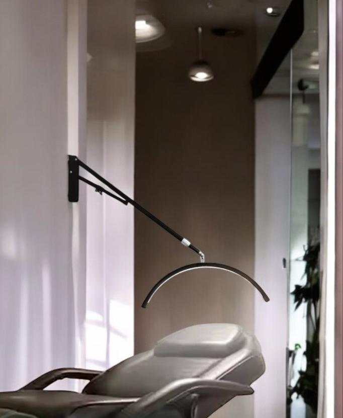 Luminaire décoratif demi-lune mural