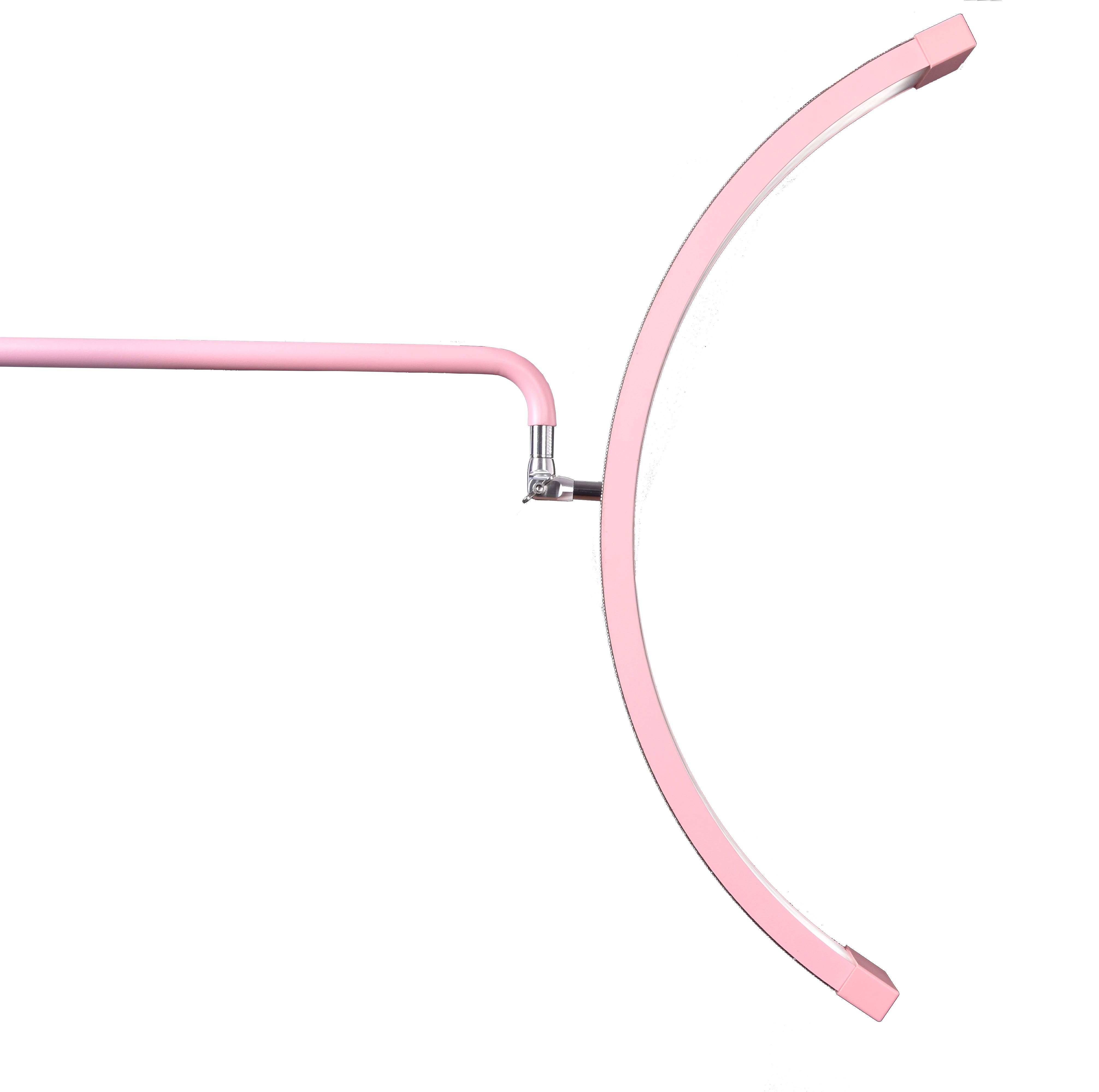 Lampe demi-lune multi-angles - Éclairage LED professionnel pour la beauté 28 pouces | RJ Moon Pro X