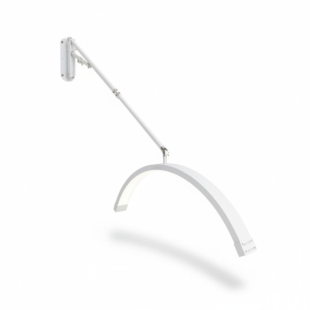 Luminaire décoratif demi-lune mural