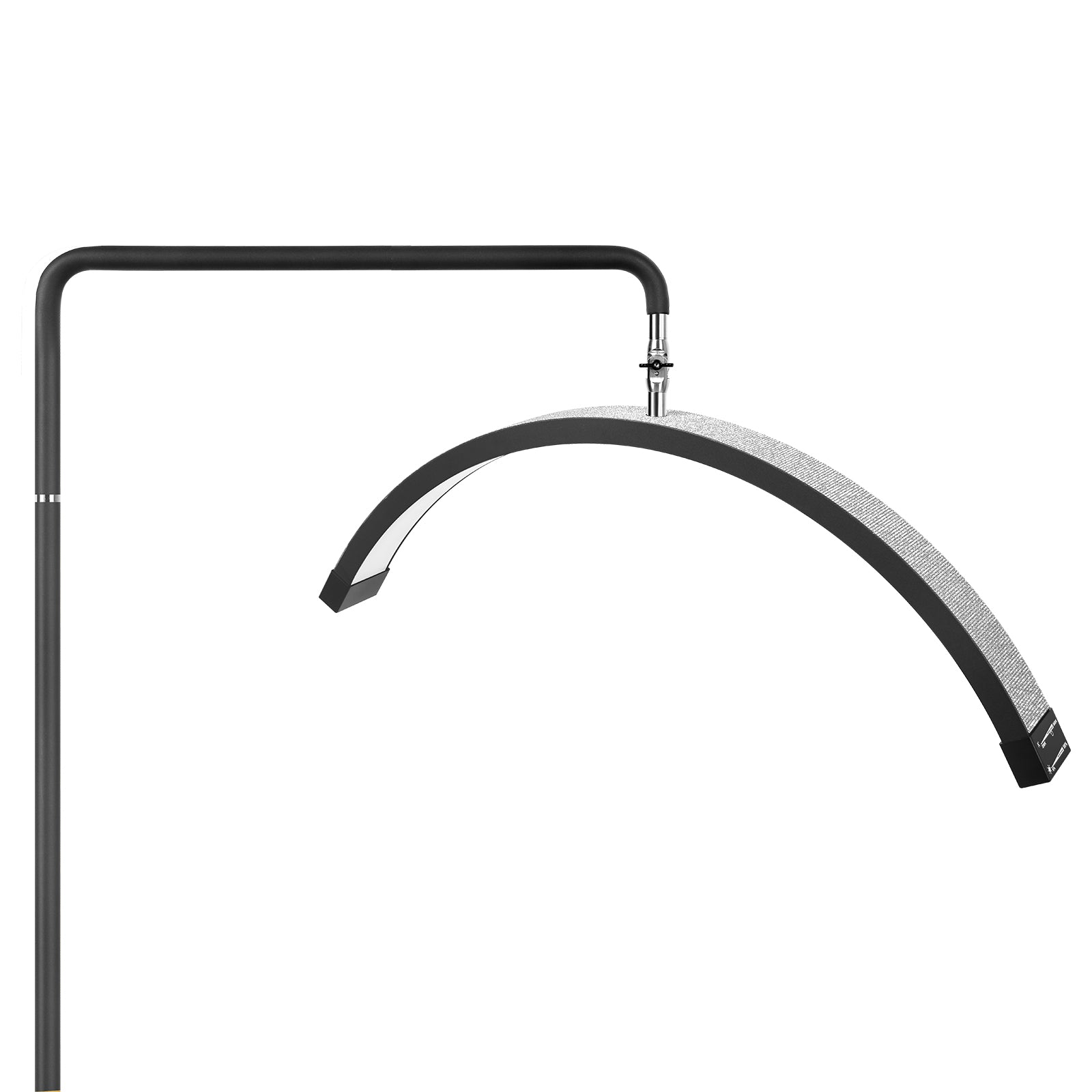 Lampe diamant multi-angle Half Moon - Éclairage LED professionnel pour la beauté 28 pouces | RJ Moon Pro X