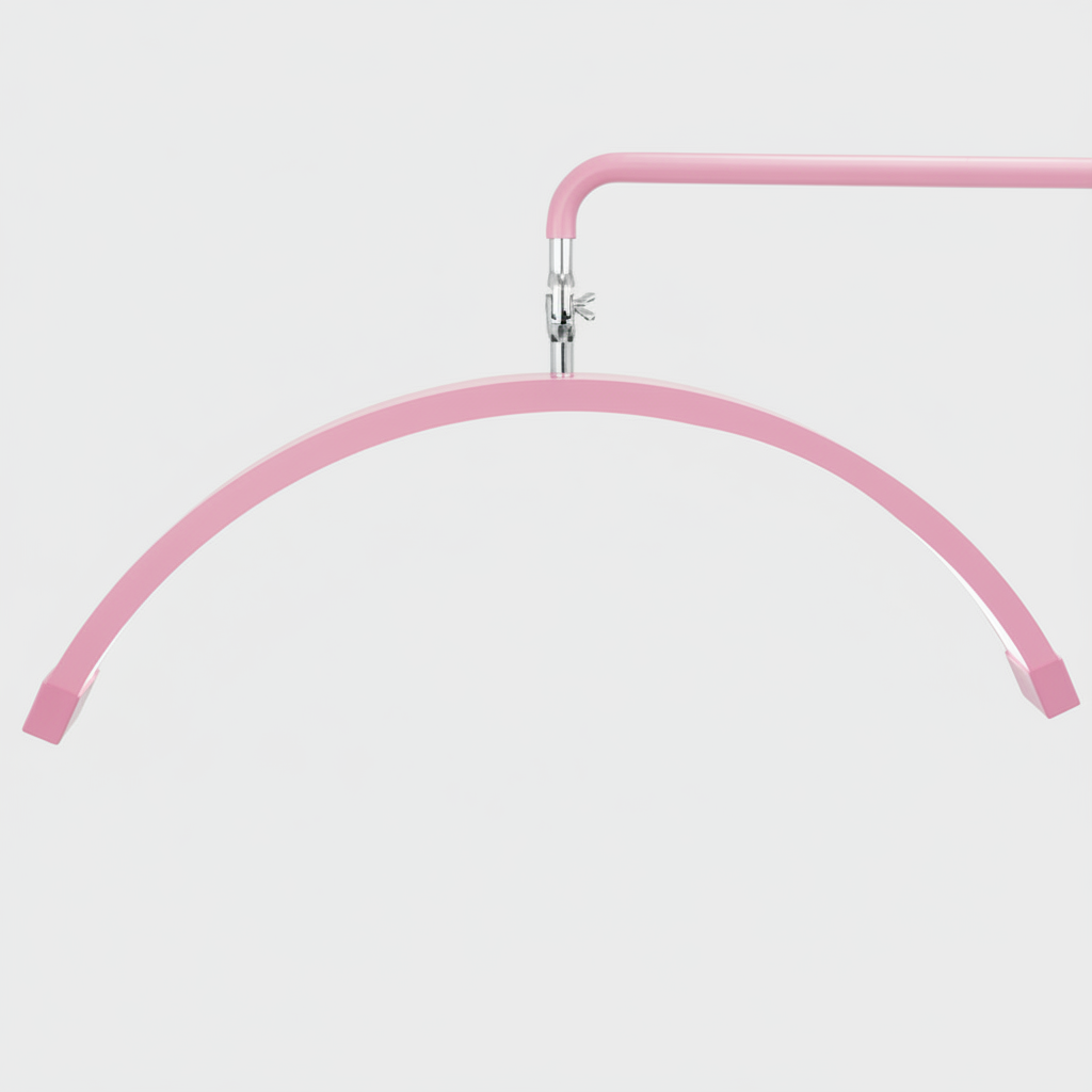 Lampe demi-lune multi-angles - Éclairage LED professionnel pour la beauté 28 pouces | RJ Moon Pro X