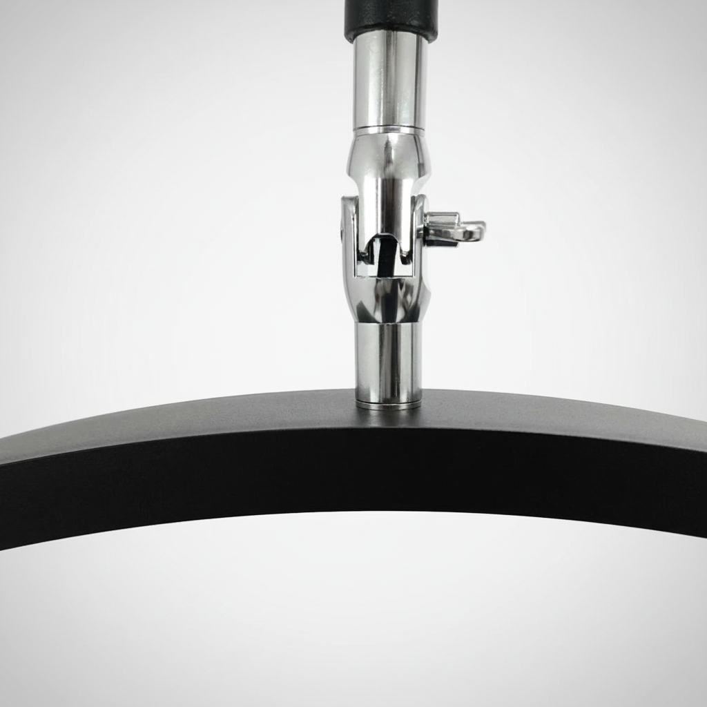 Lampe demi-lune multi-angles - Éclairage LED professionnel pour la beauté 28 pouces | RJ Moon Pro X