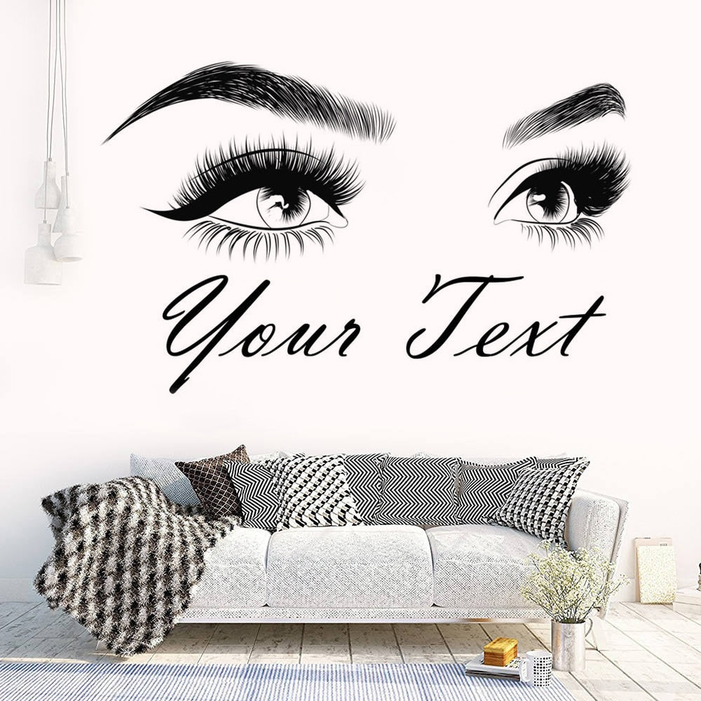 Autocollant mural en vinyle personnalisé